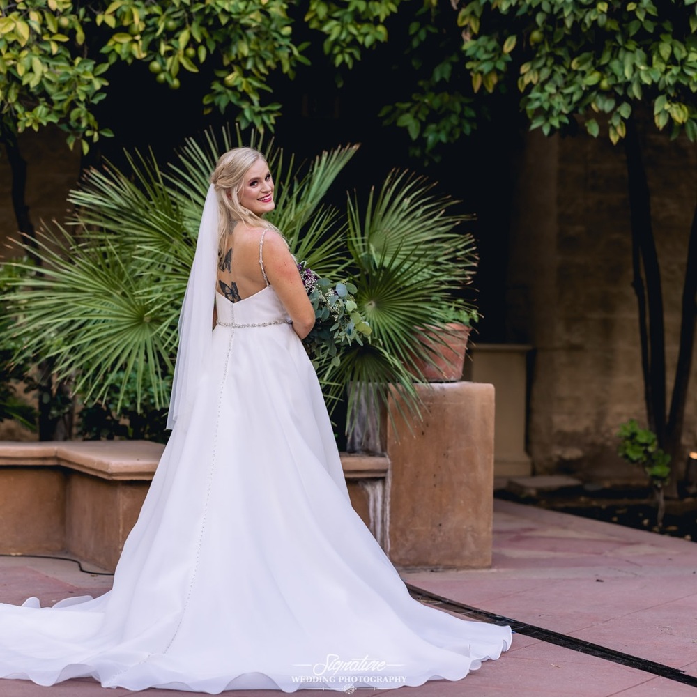 Sottero and Midgley Elegant White Wedding Dress
